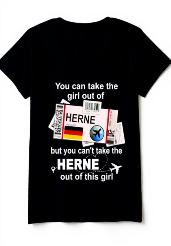 Maglietta Herne Donna Collo a V Ragazza Germania