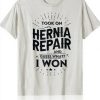 Maglietta Hernia Repair Surgery Uomo Donna Consapevolezza