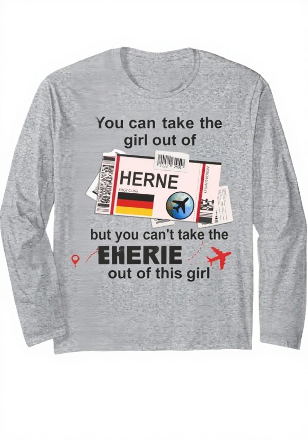 Herne Ragazza Maglia Manica Unisex Adulto Germania