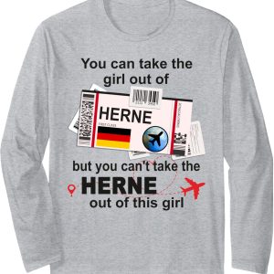 Herne Ragazza Maglia Manica Unisex Adulto Germania-0