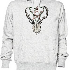 Hernes Apprendista Felpa con Cappuccio Grigio Unisex XS