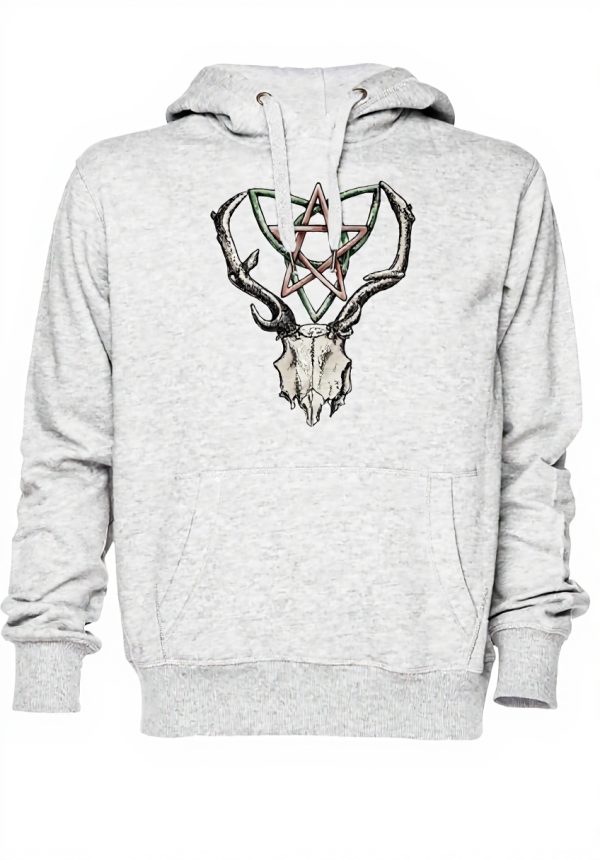 Hernes Apprendista Felpa con Cappuccio Grigio Unisex XS