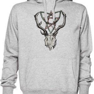 Hernes Apprendista Felpa con Cappuccio Grigio Unisex XS-0