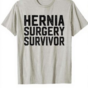 Camicia Hernia Survivor SHIRTSIDE Uomo Donna Regalo