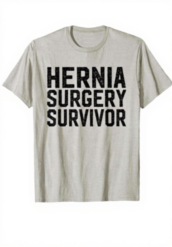 Camicia Hernia Survivor SHIRTSIDE Uomo Donna Regalo