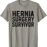 Camicia Hernia Survivor SHIRTSIDE Uomo Donna Regalo-0