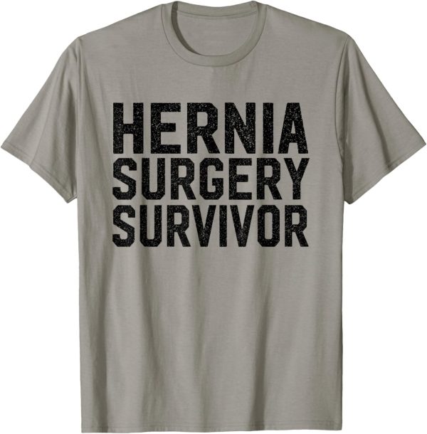 Camicia Hernia Survivor SHIRTSIDE Uomo Donna Regalo-0