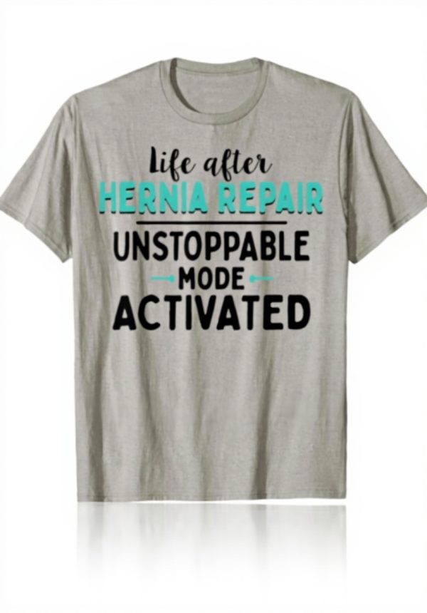 Maglietta Hernia Repair Surgery Proud Uomo Donna Bambini