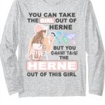 Orgoglioso Herne Ragazza Maglia Manica Lunga Unisex Adulto