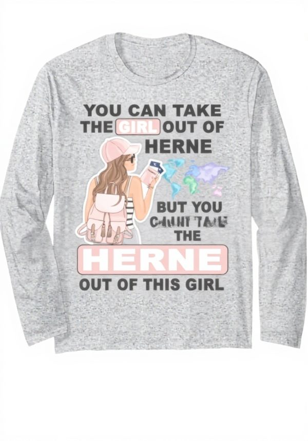 Orgoglioso Herne Ragazza Maglia Manica Lunga Unisex Adulto