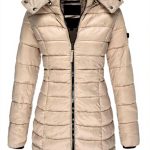 Giacca invernale imbottita donna Earnmore cotone slim media