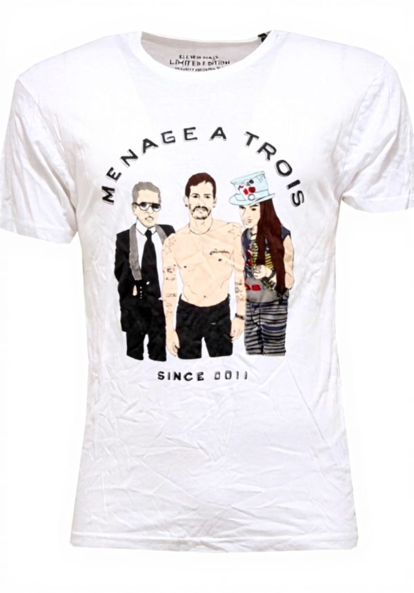 Eleven Paris Maglia Uomo T-shirt Limited Edition Bianco