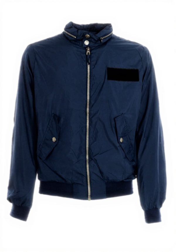 Cappotto Eleven Paris Uomo Elegante Caldo Blu Tasca