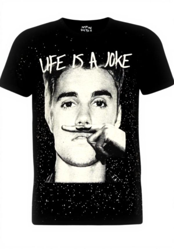 Maglietta Uomo Eleven Paris Nero Collo Rotondo Maniche Corte