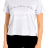 Maglietta donna Eleven Paris ETESSA grigio cotone morbido