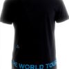 Maglietta Eleven Paris Donna Nero T-shirt Paranoid 17S1TS234