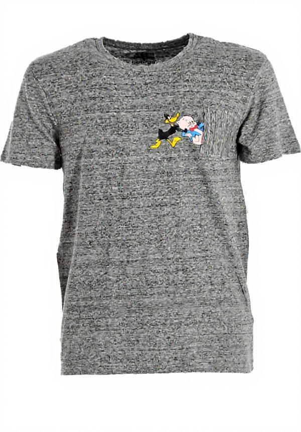 Eleven Paris T-shirt Women Gray Comfortable Summer Style