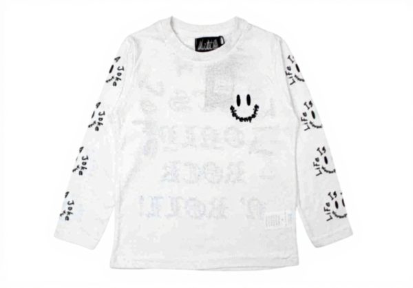 Eleven Paris T-Shirt Kids Boys Girls Short Sleeve White