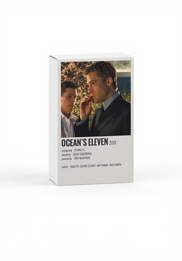 Poster Oceans Eleven vintage tela decorazione parete