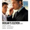 Poster Oceans Eleven vintage tela decorazione parete