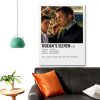 Poster Oceans Eleven vintage tela decorazione parete