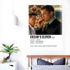 Poster Oceans Eleven vintage tela decorazione parete