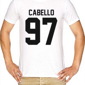 T-Shirt Uomo Vendax Fifth Harmony Camila Cabello Bianco