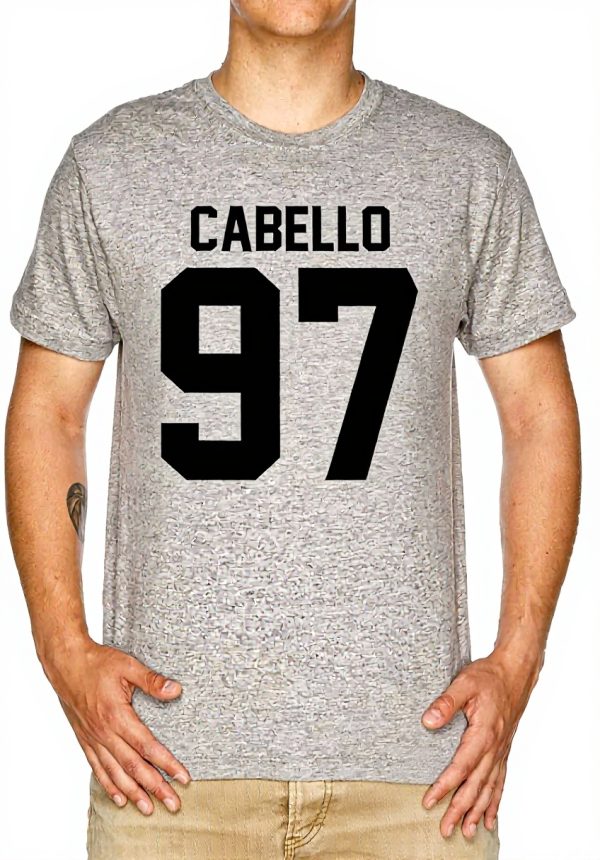 T-Shirt Uomo Vendax Fifth Harmony Camila Cabello Grigio