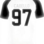 Maglietta Baseball Vendax Unisex Camila Cabello Bianca Nera