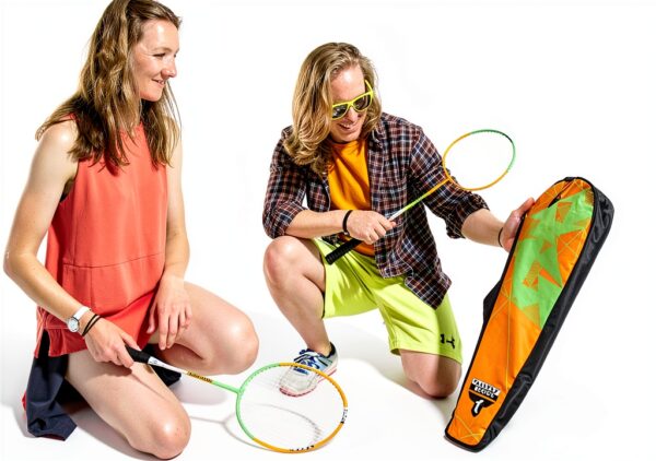 Set Badminton Talbot Torro multicolore acciaio legno adulti-3