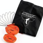 Corde da Badminton Talbot Torro arancione fluo Speed Court-0