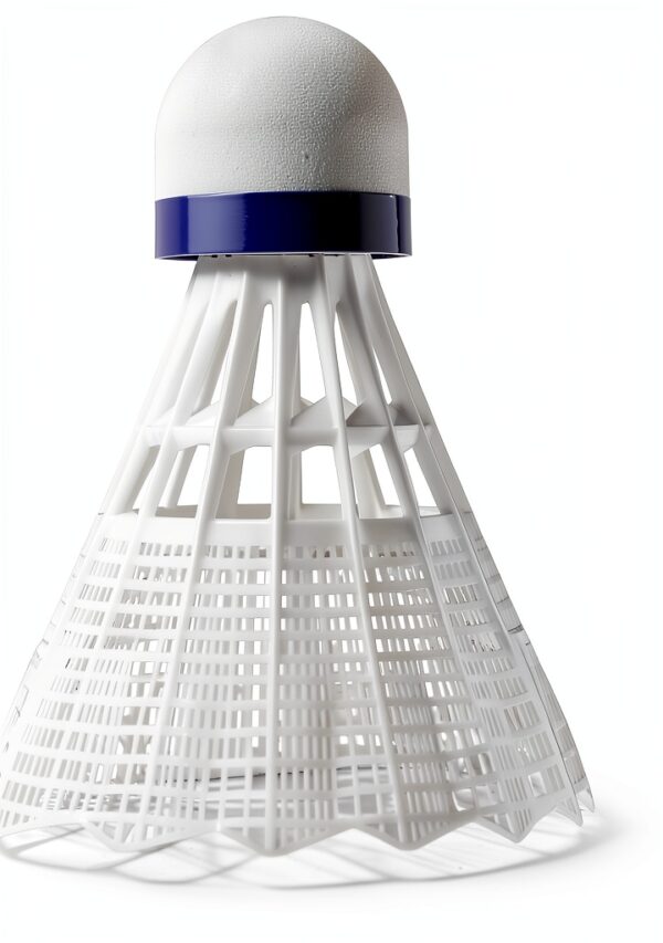 Volano Badminton Talbot-Torro nylon sughero velocità media-1