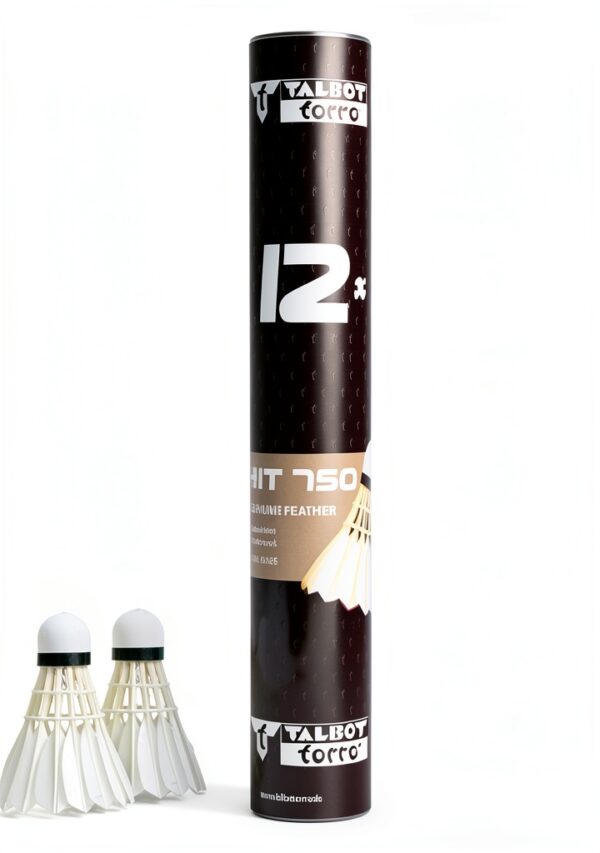 Volani da Badminton Talbot Torro Sughero Piume Naturali-2