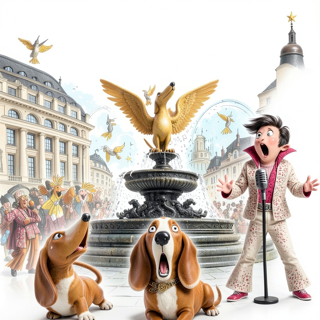 'Libro Delilah & Friends aperto con illustrazioni colorate per bambini'