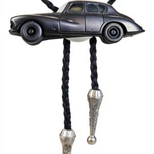 Cravatta Bolo Western Hand Creations Argento Unisex Adulto-0