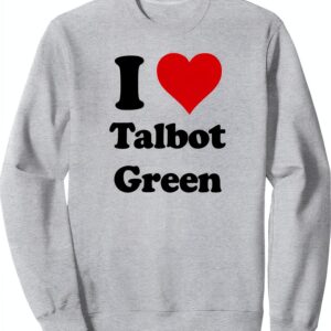 Maglietta Talbot Green Cymru Cities Unisex Adulto Cuore-0