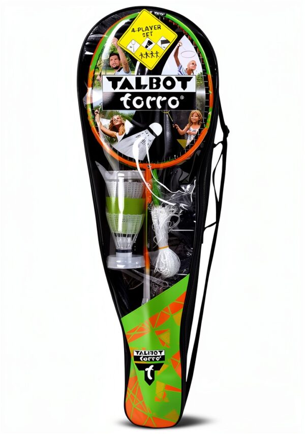 Set Badminton Talbot Torro multicolore acciaio legno adulti-4