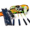 Set Badminton Talbot Torro multicolore acciaio legno adulti-1