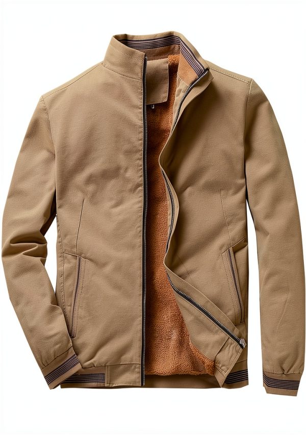 Giacca Uomo Autunno Inverno Slim Fit Cotone Casual Maniche