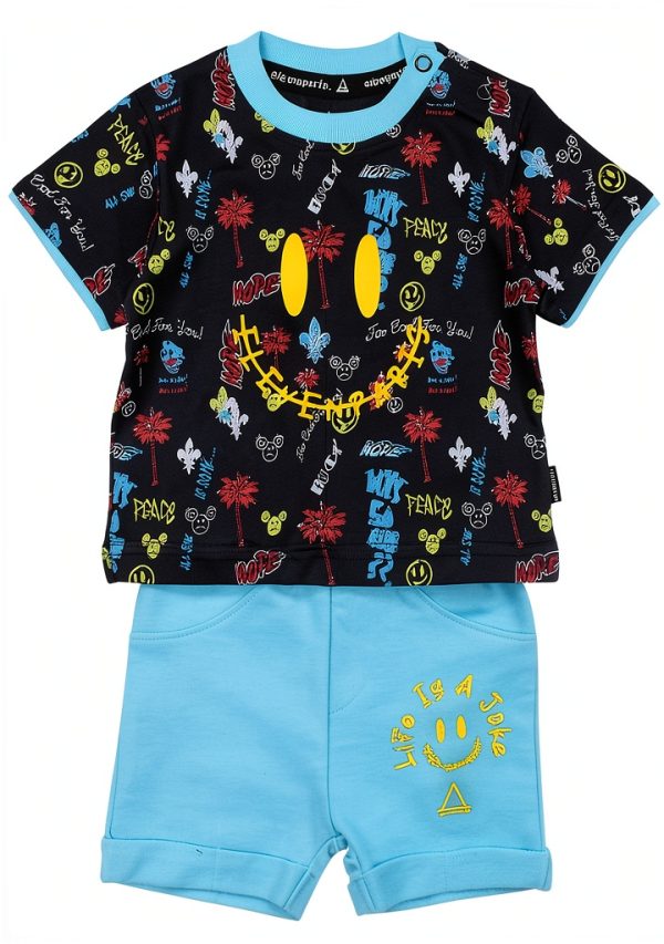 Gelv 5019 Set Due Pezzi UNIMODE Coordinati Invernali Bimbo