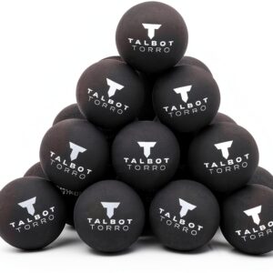 palline squash Talbot-Torro gomma rossa per club-0